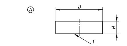 Magnets shallow pot NdFeB, Form A