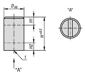 Magnets deep pot with machinable magnetic face NdFeB