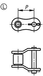 Links DIN ISO 606, Form L