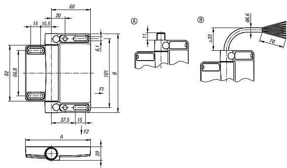 Security hinge switches long version