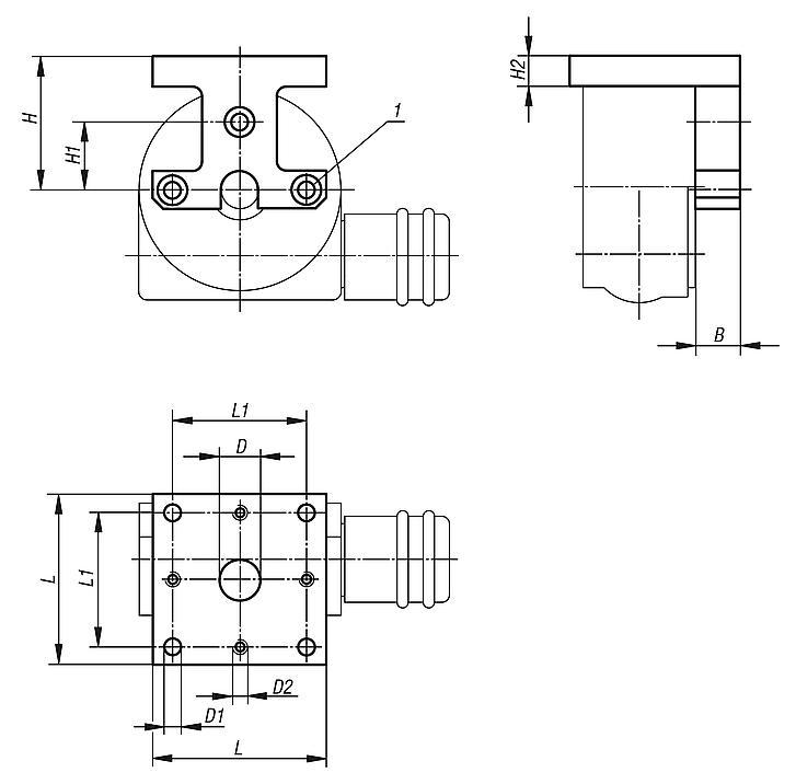 Swivel angles