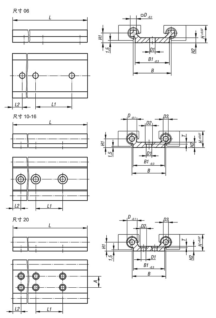 Drylin® W 双导轨