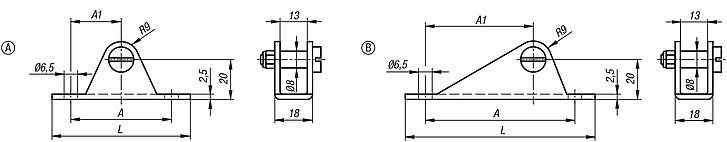 Hinge plates