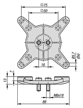 Adapter plate