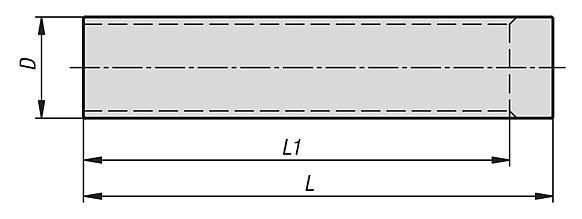 Splined shafts, AT5 profile