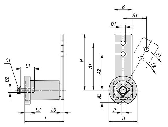 Clamping elements stainless steel