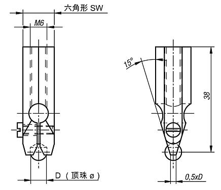 球轴承保持架