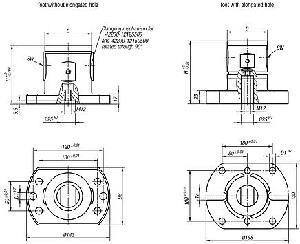 UNILOCK 5-axis basic module system size 80 mm