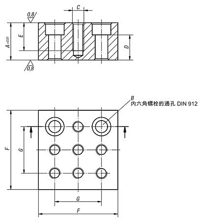 垫块 E 型