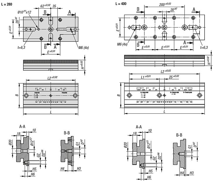 Baseplates 5-axis vice