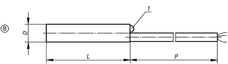 Inductive proximity switches, Form B