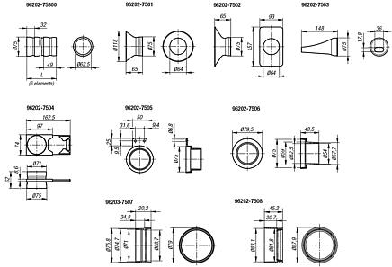 Suction hoses LOC-LINE® Flexi 75 