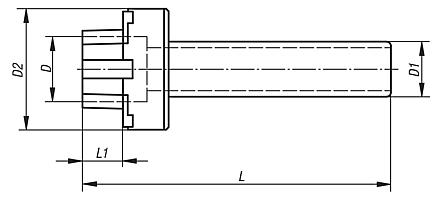 (HSK)锥柄 椎体清洁器