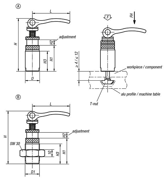 Eccentric clamp modules